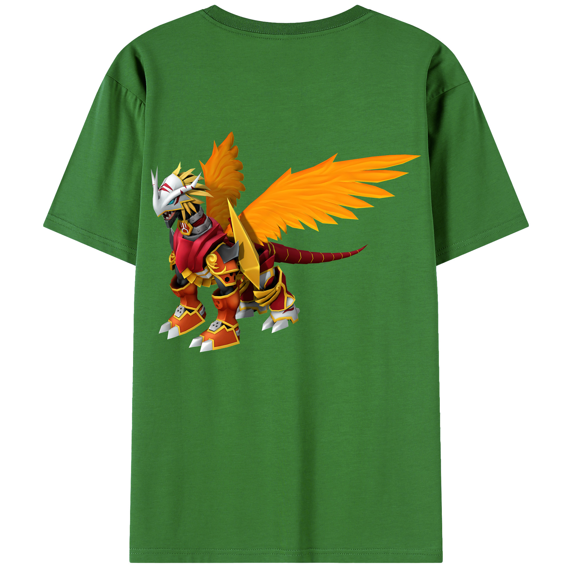 （画像用） Digimon デジタルモンスター/デジモン レディース半袖Tシャツ(バックプリント)